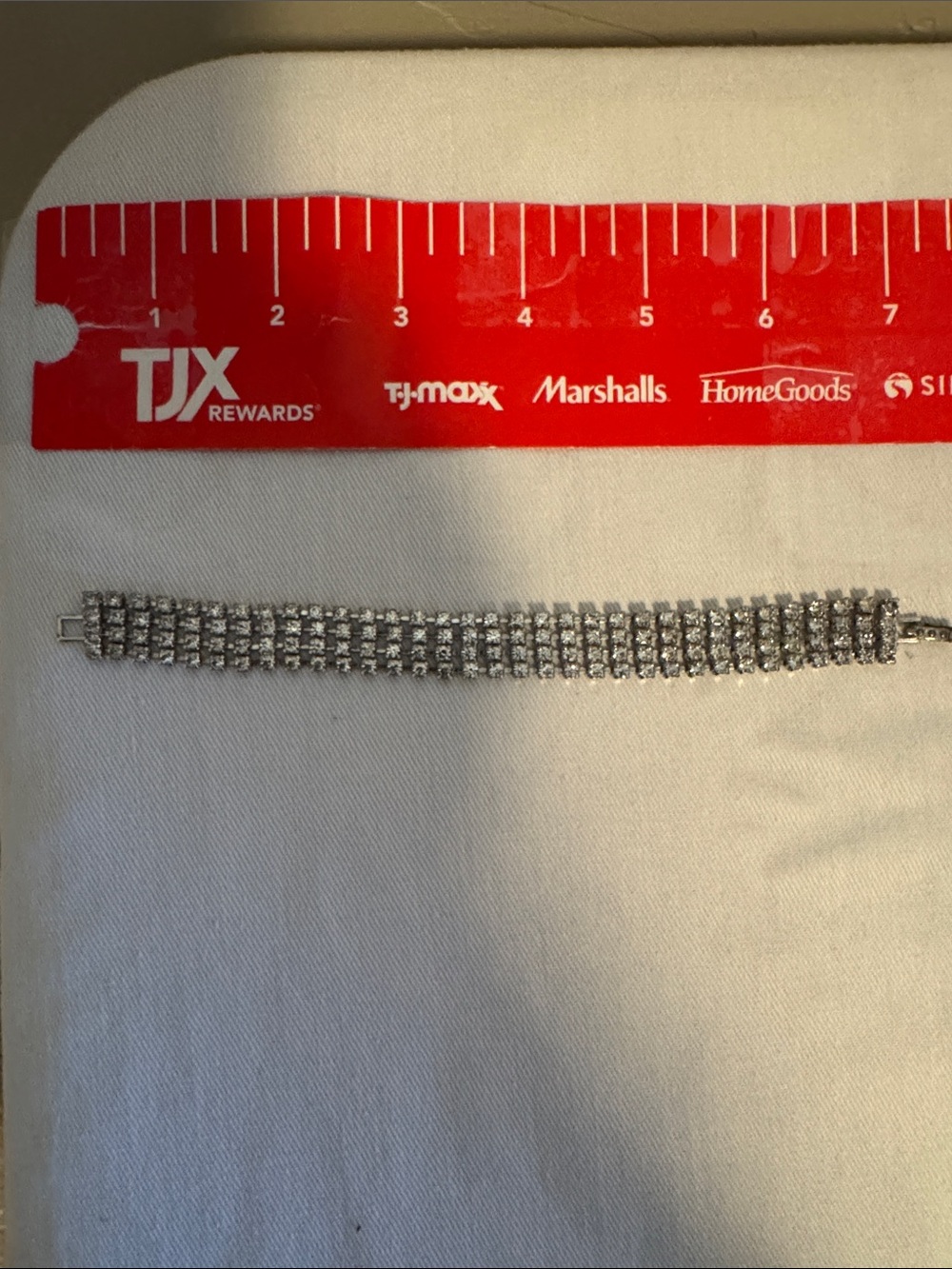 Vintage rhinestone bracelet